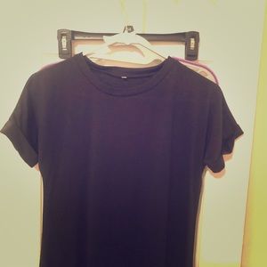Black T-Shirt Dress